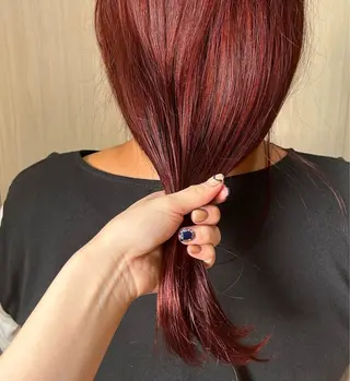 カラー 寺田 雅のヘアスタイル