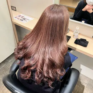 ロング カラー パーマ 🕊️寺畑陽依 🕊️のヘアスタイル