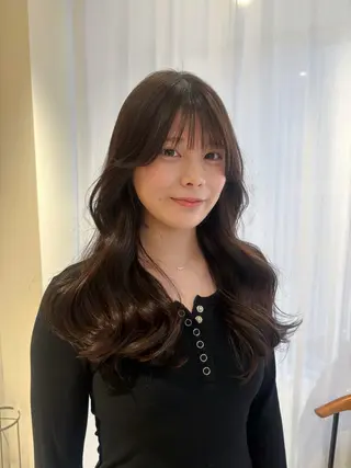 ロング ボブ⌇ 艶カラー⌇ RIN🌙のヘアスタイル