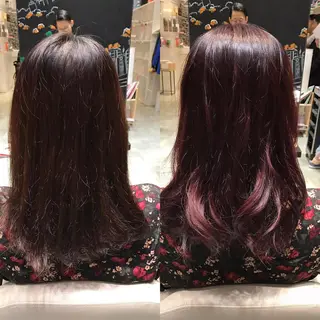 ショート ミディアム セミロング ロング カラー Re:ta KANZOのヘアスタイル