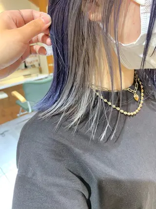 カラー 鈴木 花菜のヘアスタイル