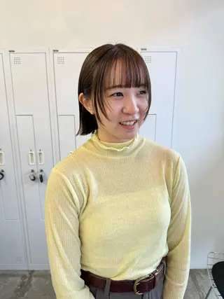 ショート 近藤 千裕のヘアスタイル