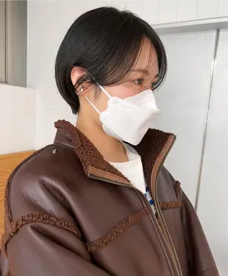 ショート 🧸レイヤー/ 池袋/あいり　🤎のヘアスタイル