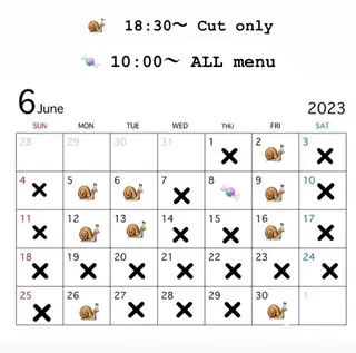 🫧ふくだ りな 🕊のヘアスタイル