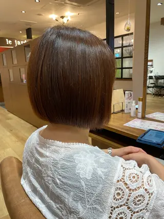 ミディアム カラー 暖色系カラー まおのヘアスタイル
