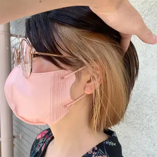 カラー アトリエシルク 大宮店所属・【ブリーチカラー】 ハマダマユのヘアスタイル