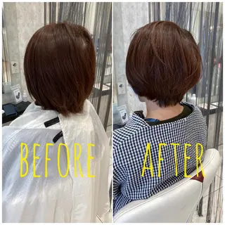 ショート カラー 田畑 福恵のヘアスタイル