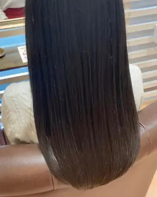 ロング カラー ブリーチなし✨艶髪 カラー𓃲YAGIのヘアスタイル