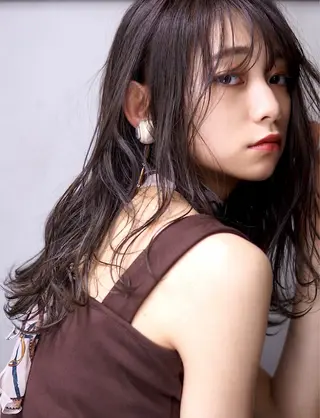 パーマ hoNua. 栄/透明感カラーのヘアスタイル