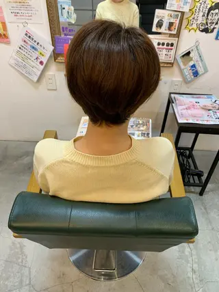ショート カラー HARUKI💐笹塚 インナーカラーのヘアスタイル