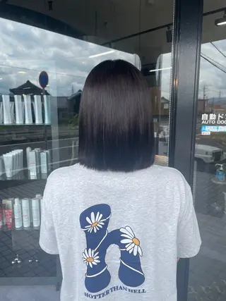 ショート パーマ alu所属・マキノ キョウカのヘアスタイル