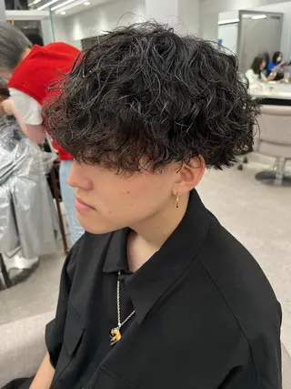 パーマ メンズ 🍐シャドウパーマ メンズ特化/守岡🍐のヘアスタイル