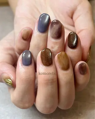 ネイル komorebi. 小峯 真実のネイルデザイン