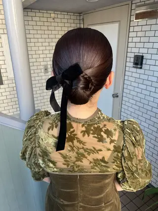 ヘアアレンジ 大人可愛いヘアメイク 💋🧚‍♀️しずかのヘアスタイル