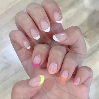 ネイル YUKIMO🍎名駅 /ニュアンスのネイルデザイン