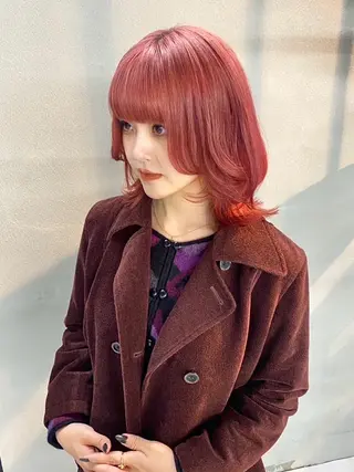 ミディアム カラー 柏 デザインカラー/ レイヤー🐣シオリのヘアスタイル