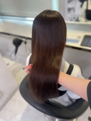 セミロング うる艶トレンドヘア 🕊️上野BABYのヘアスタイル