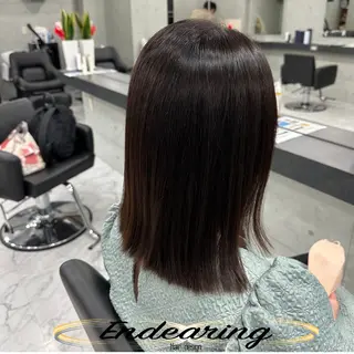 セミロング Endearing 銀座/レイヤーカットのヘアスタイル