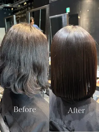 ミディアム ENORE所属・【✨艶髪矯正✨】 MINAMIのヘアスタイル