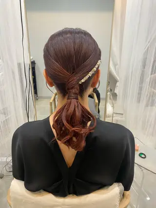 ヘアアレンジ 谷川 李奈のヘアスタイル