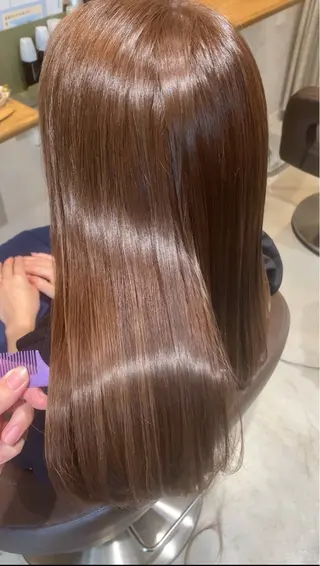 ロング 羽田 希のヘアスタイル