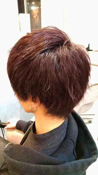 ミディアム カラー メンズ 【Zina札幌大通】 店長 福間 和也のヘアスタイル