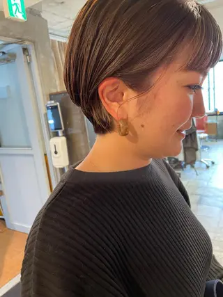 ショート さの あやねのヘアスタイル