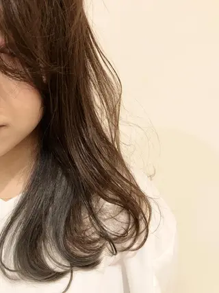 セミロング カラー ハイライト/髪質改善 ✂️十河祐輝のヘアスタイル