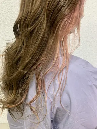 ロング 🧨ブリーチー×ボブ レイヤー💎じゅえるのヘアスタイル