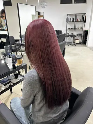 カラー 鈴木 月波のヘアスタイル