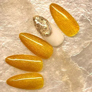 ミディアム ネイル RIONnail(リオンネイル)所属・RIONnail Yurikaのネイルデザイン