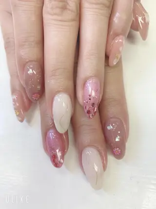 ミディアム JNA認定講師🌸 RIEのネイルデザイン