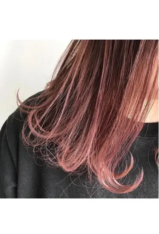 セミロング beauty: beast 大名店のヘアスタイル