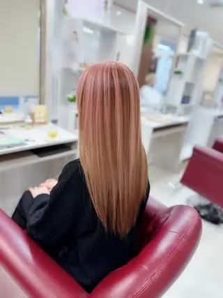 セミロング カラー YURI ✨のヘアスタイル