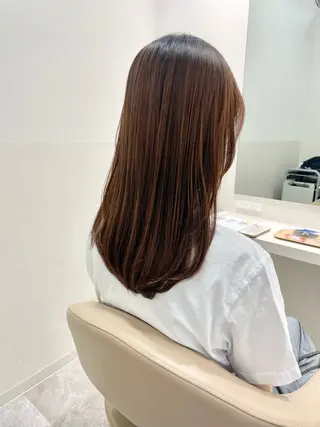 セミロング カラー SALOWIN 下北沢　No.R所属・カット・ヘアケア特化 戸高昌紀のヘアスタイル