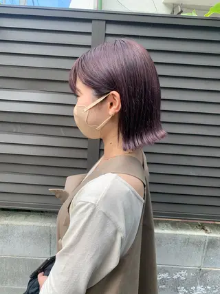 ミディアム カラー Fuuu《フゥ》所属・シノザキ シンゴのヘアスタイル