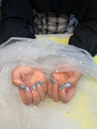 ショート nails alien Cのネイルデザイン