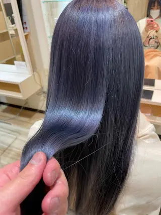 ロング カラー 🌈派手髪ハイトーン 🌈鈴木亮太🌈のヘアスタイル