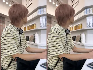 ショート カラー メンズ PELE所属・盛れる💖ミルクティ ー💍🎀yuiのヘアスタイル