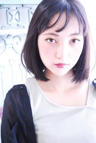 ミディアム カラー パーマ ヘアアレンジ メンズ 表参道Lise おおいしおりのヘアスタイル