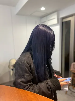 ロング カラー ‎🫧透明感カラー/ 金沢駅 yui 🎀のヘアスタイル