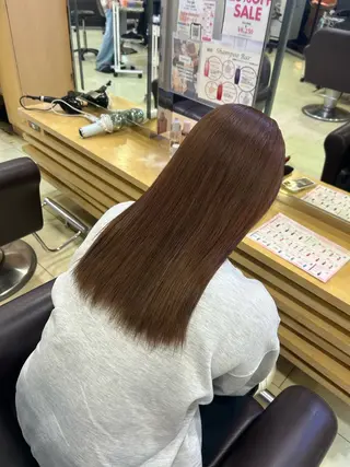 セミロング カラー 💝ハイトーン/暖色 /吉祥寺/のヘアスタイル