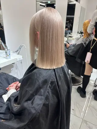 ミディアム カラー 🩶大人韓国ヘア 渋谷/Satsukiのヘアスタイル