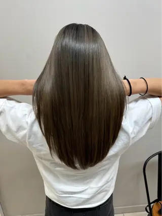 ロング ホッチ・美髪矯正✂︎ 髪質改善tr✂︎のヘアスタイル