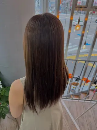 ロング カラー パーマ ヘアアレンジ メンズ キッズ WEST O LAND所属・若尾 貴斗のヘアスタイル