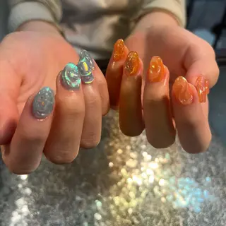 ショート sasaki sayaのネイルデザイン