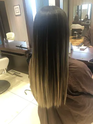 ロング EARTH長岡 🌼渡辺まい🌼のヘアスタイル