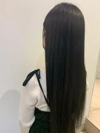 カラー ブリーチしない暖色 カラー🥀杉 優菜のヘアスタイル