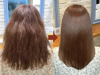 ロング Sakuraෆ˚* 巻ける縮毛矯正🫧のヘアスタイル