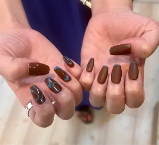 ネイル いちじゅう あおいのネイルデザイン